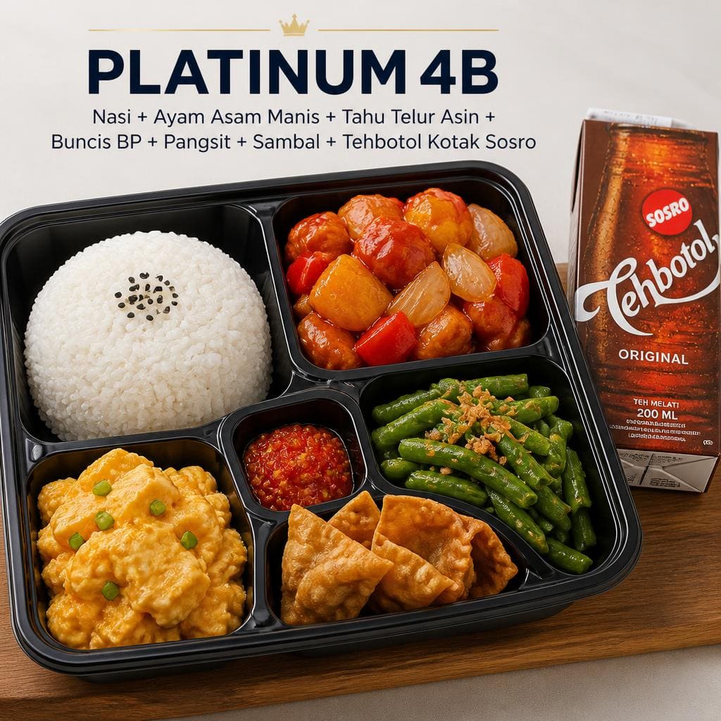 Platinum 4B Teabotol Sosro Kotak Ta Wan